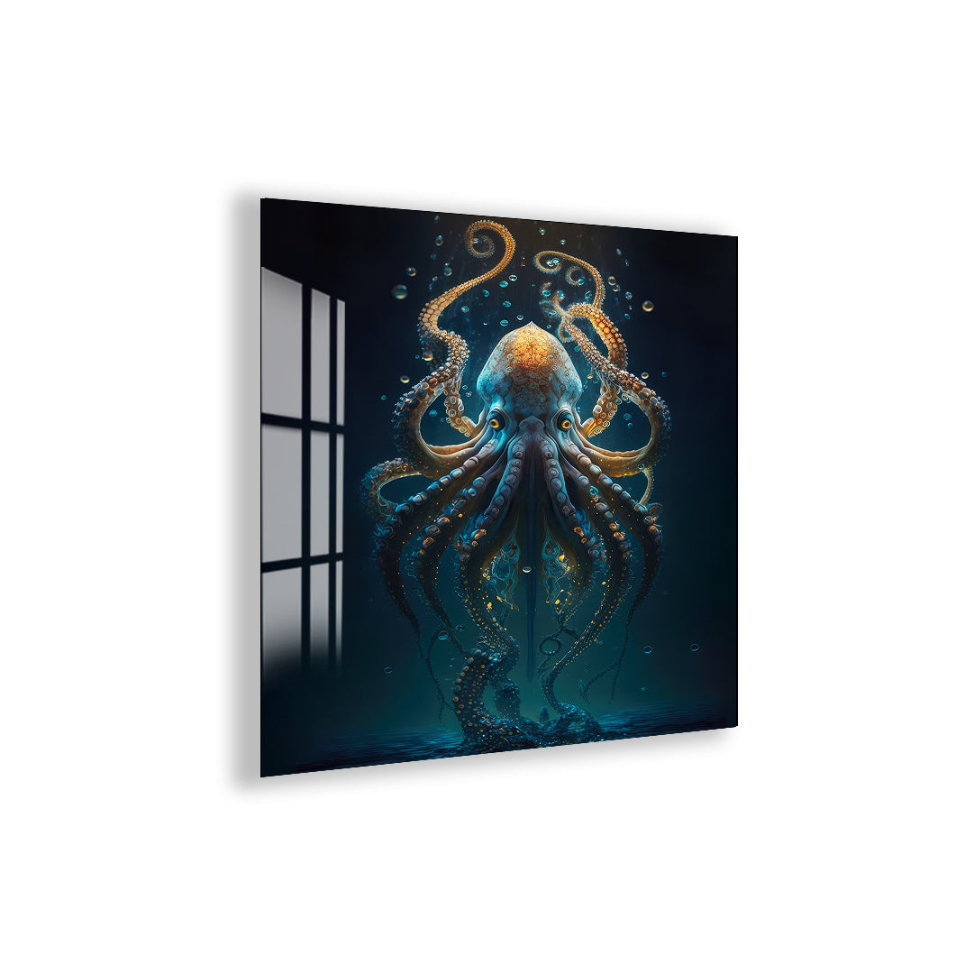 Ocean-themed glass art bringing marine beauty into your home.