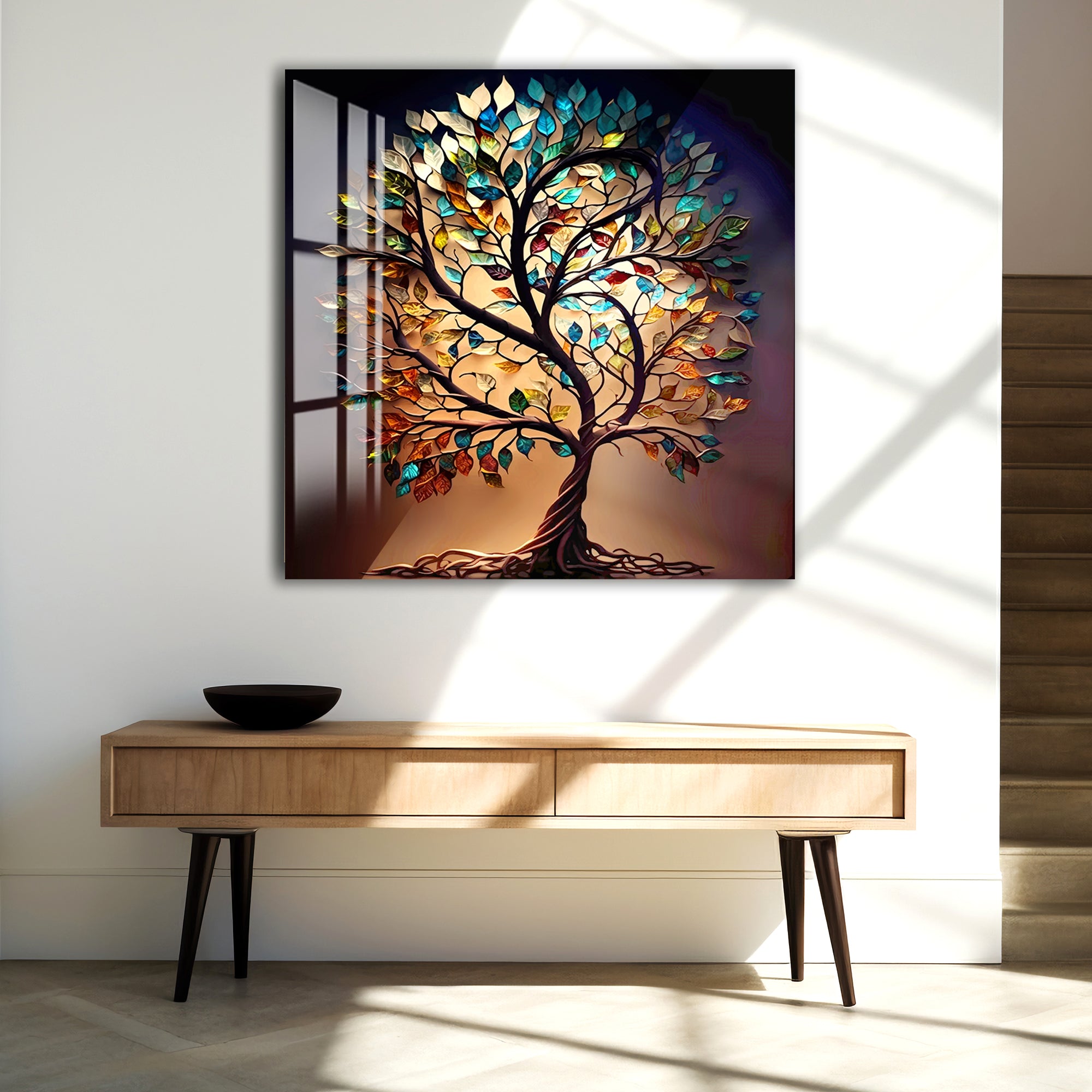 Tree of Life Glass Wall Art –  Tempered Glass