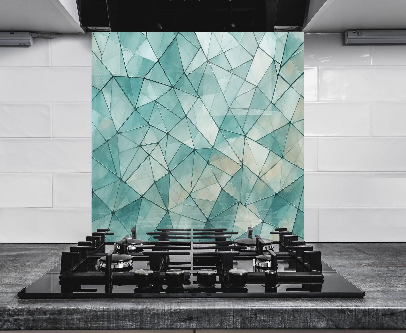 a stove top oven sitting inside of a kitchen