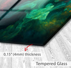 a picture of a painting with a red arrow pointing to it