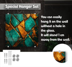 a picture of a glass with a quote on it