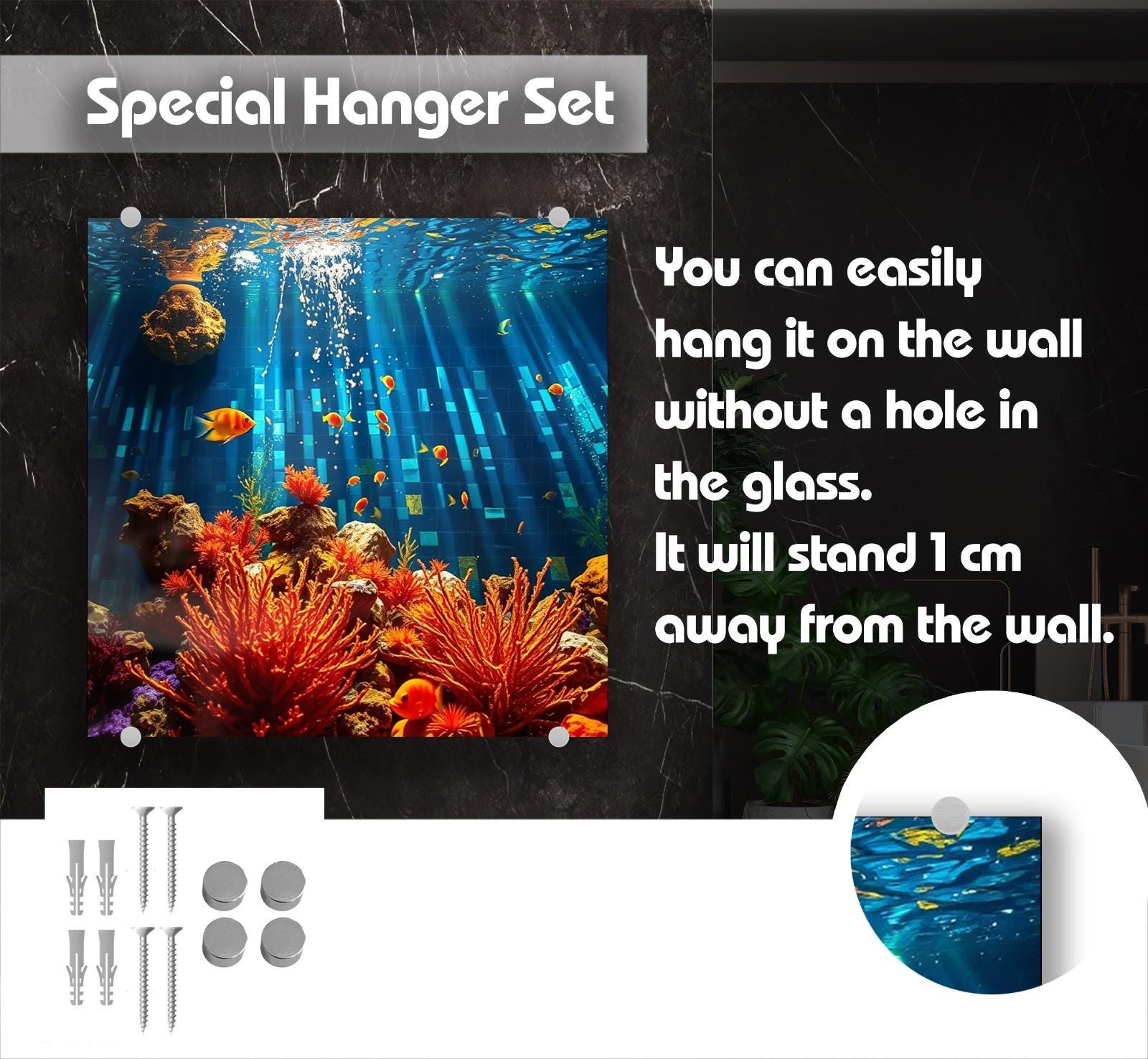 a picture of an underwater scene with a quote