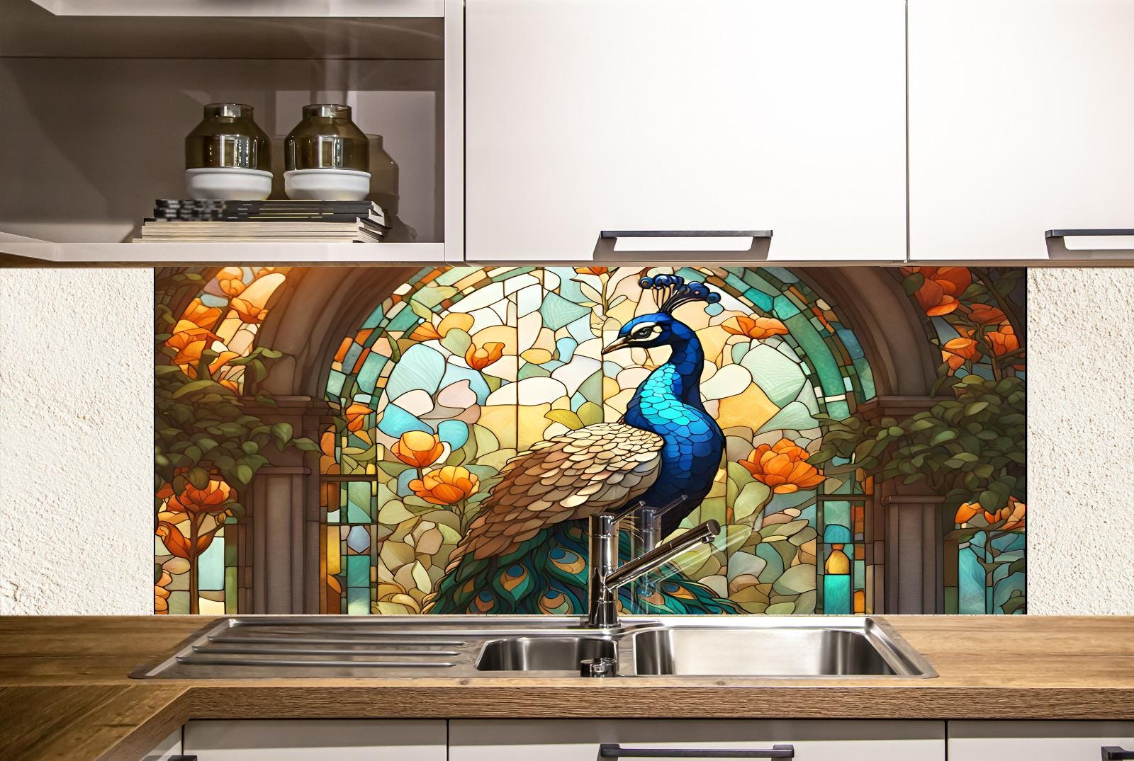 Transform your kitchen into an art gallery