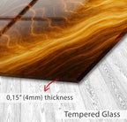 a close up of a wooden floor with measurements