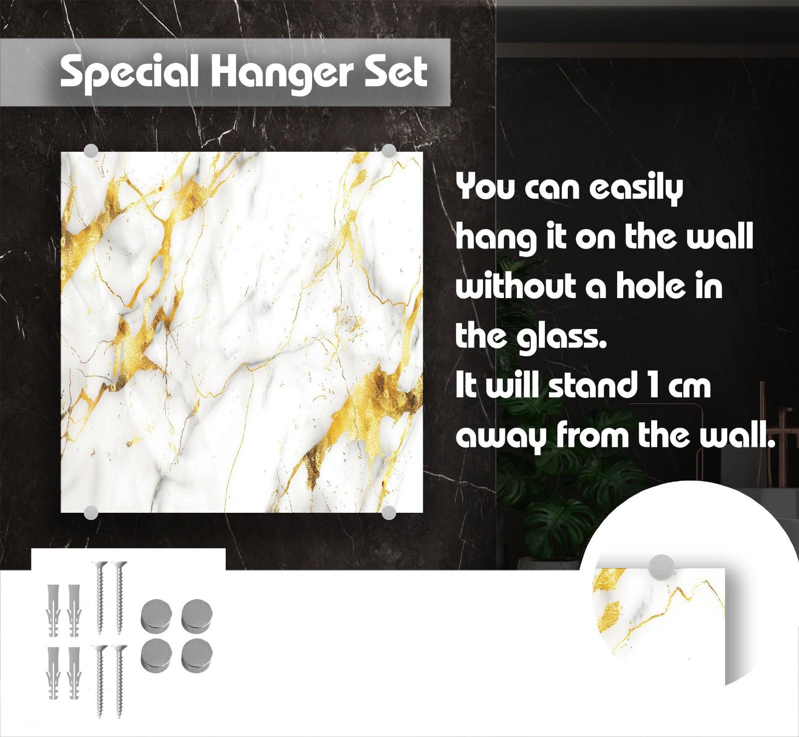 Tempered Glass Kitchen Backsplash: Black Stove Splashback Tile