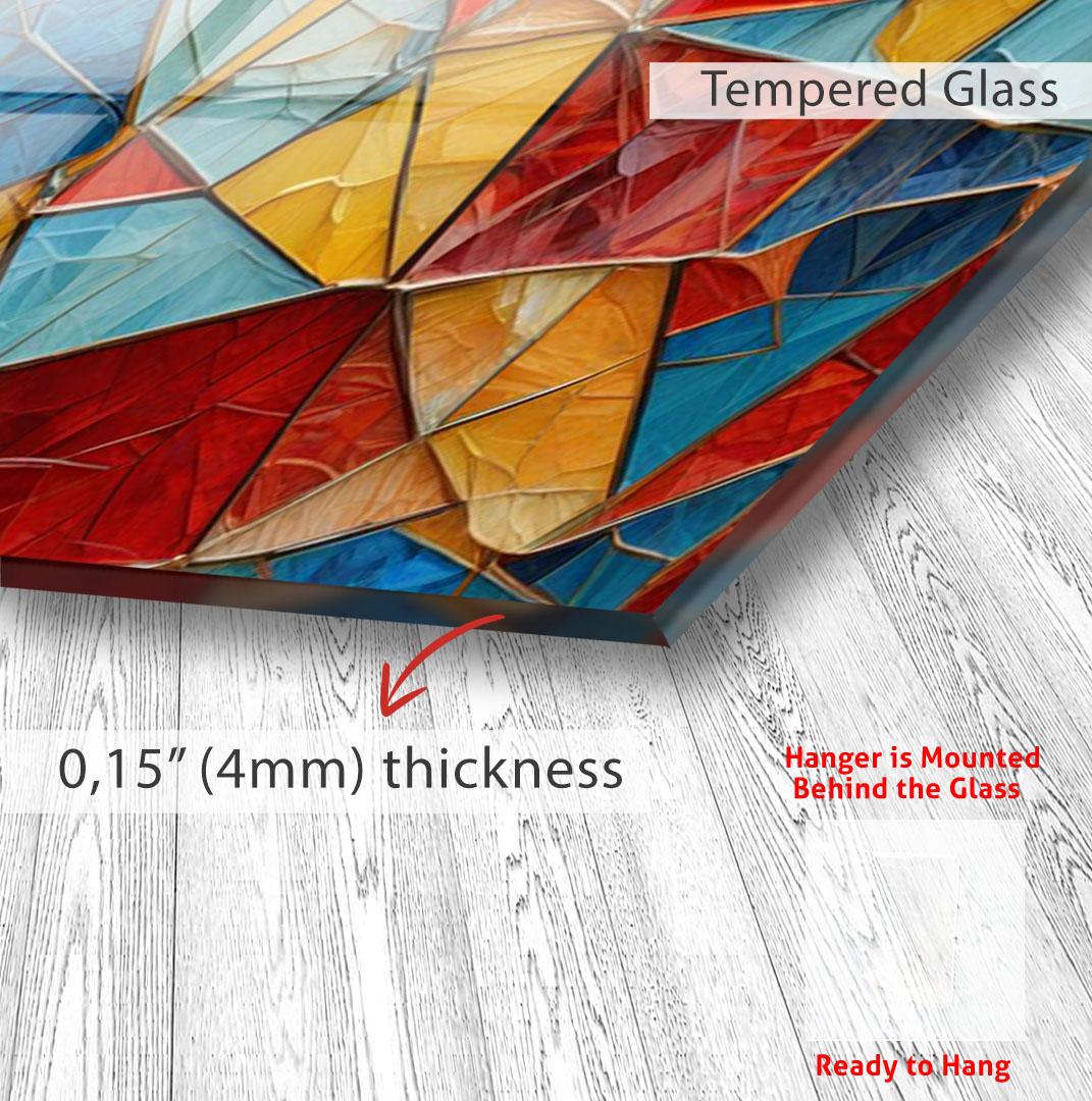 a close up of a box on a wooden floor