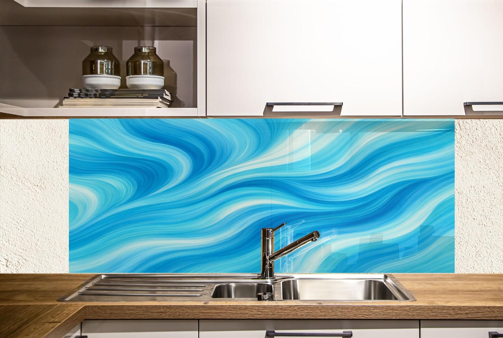 a kitchen with a sink and a counter top