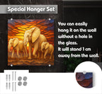 a picture of a group of elephants with a quote