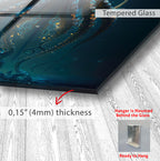 Octopus Glass Wall Art – Majestic Deep Sea Marine Life Decor
