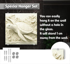 a picture of a turtle on a wall