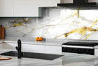 Tempered Glass Kitchen Backsplash: Black Stove Splashback Tile