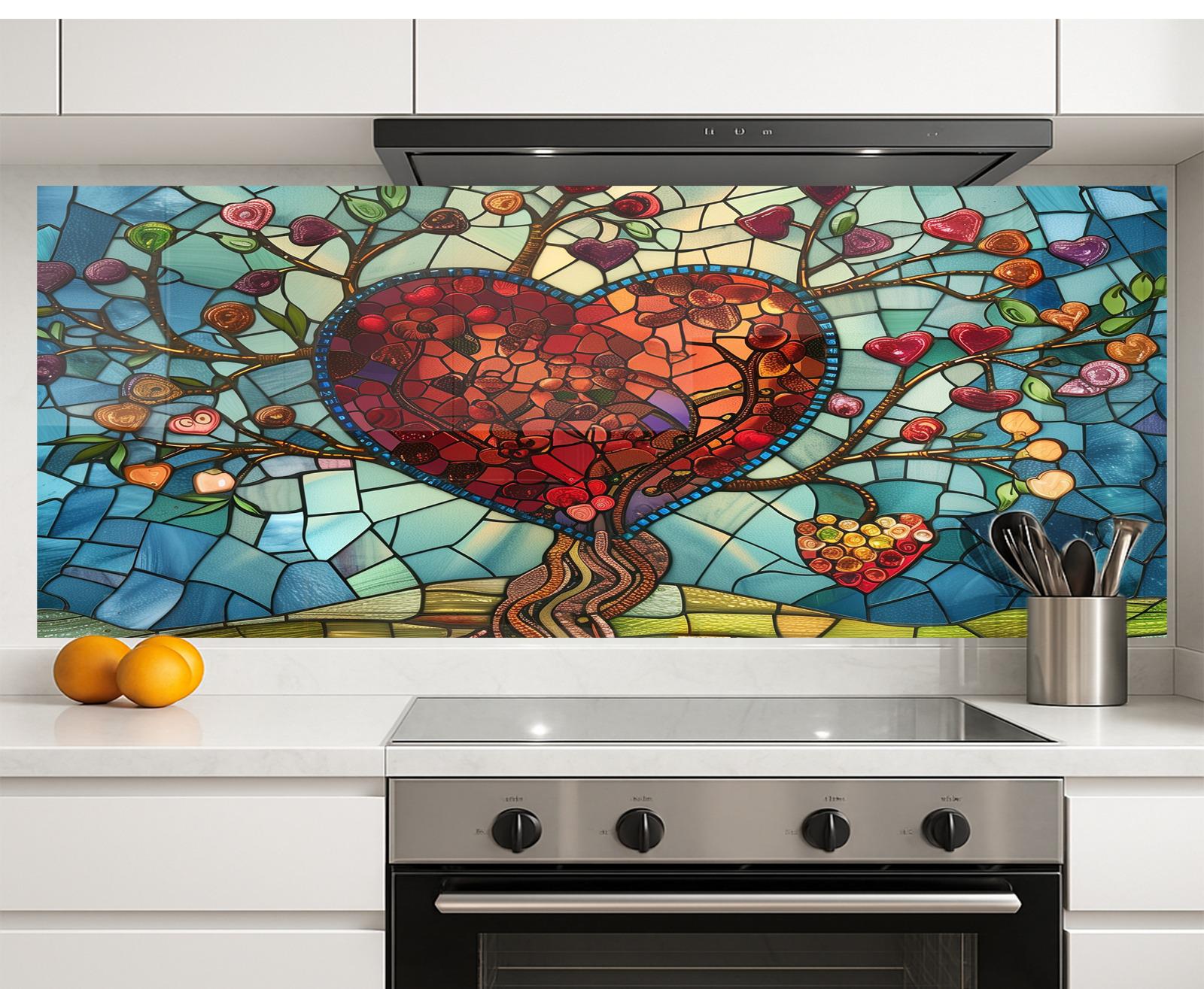 Whimsical charm meets colorful glass