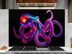 a computer screen with an image of an octopus on it