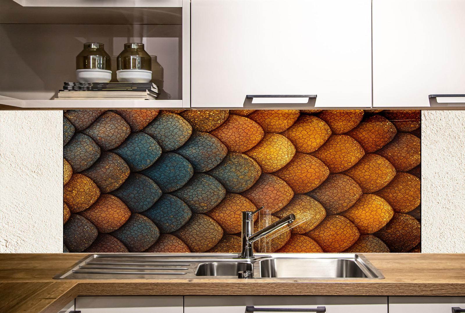 a kitchen with a sink and a counter top