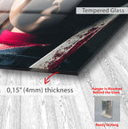 Chucky Horror Movie Glass Wall Art – Killer Doll Home Decor
