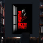 Joker Glass Wall Art – DC Supervillain Home Decor