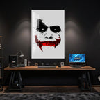 Joker Face Glass Wall Art – DC Supervillain Home Decor