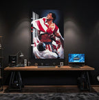 Rocky Balboa Glass Wall Art – Iconic Boxing Legend Sports Decor