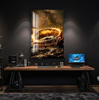 The One Ring Glass Wall Art – Lord of the Rings Movie Inspired Decor