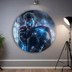 Thor Glass Wall Art – Marvel Superhero Home Decor