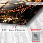 The One Ring Glass Wall Art – Lord of the Rings Movie Inspired Decor