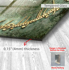 Lord of the Rings Glass Wall Art – Fantasy Movie Home Decor