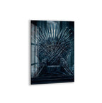 Iron Throne Glass Wall Art – Game of Thrones Inspired Movie Decor