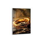The One Ring Glass Wall Art – Lord of the Rings Movie Inspired Decor