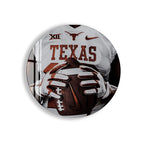 Texas Longhorns Glass Wall Art – American Football Sports Decor for Modern Interiors