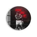 Muhammad Ali Glass Wall Art – Legendary Boxing Icon Sports Decor