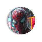 Spider-Man Glass Wall Art – Marvel Superhero Home Decor