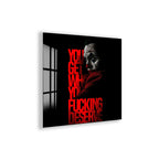 Joker Glass Wall Art – DC Supervillain Home Decor