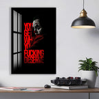 Joker Glass Wall Art – DC Supervillain Home Decor