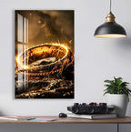 The One Ring Glass Wall Art – Lord of the Rings Movie Inspired Decor