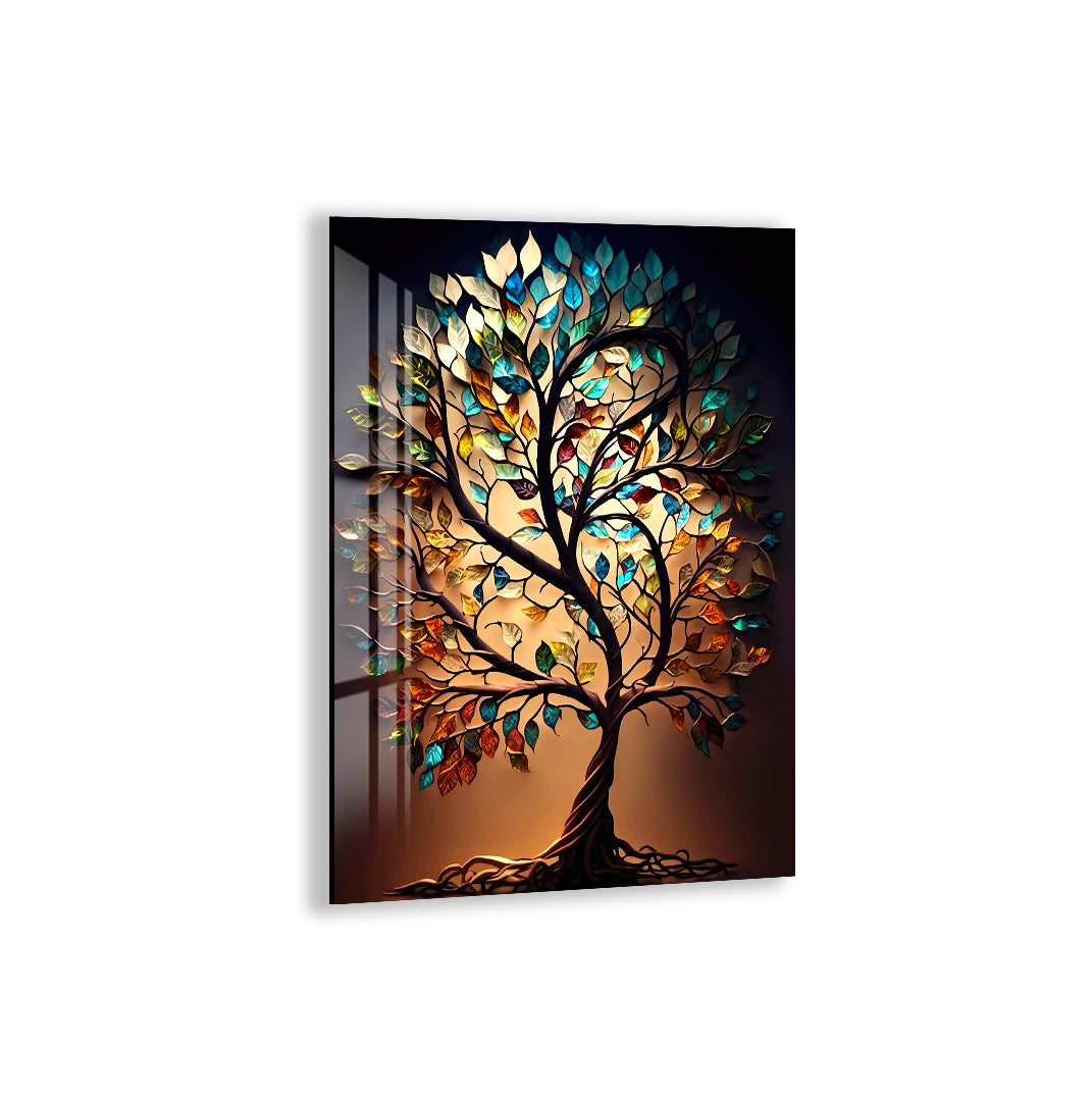 Tree of Life Glass Wall Art –  Tempered Glass
