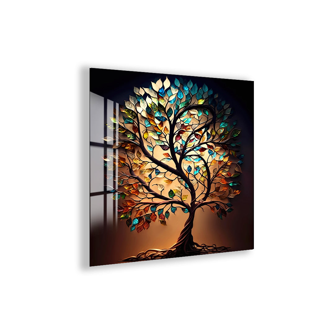 Tree of Life Glass Wall Art –  Tempered Glass